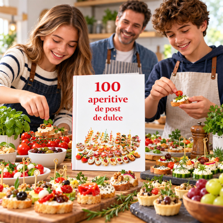 Copertă carte 100 aperitive de post și de dulce [15]