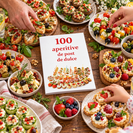 Copertă carte 100 aperitive de post și de dulce [12]