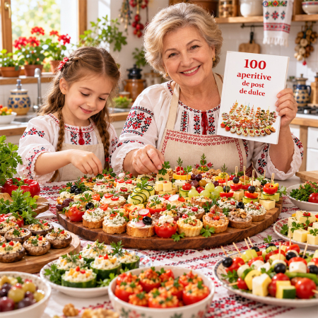 Copertă carte 100 aperitive de post și de dulce [5]