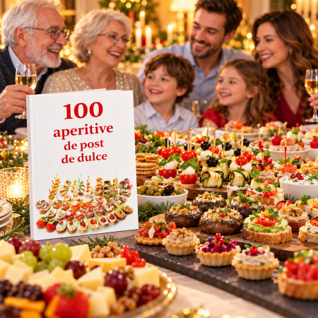 Copertă carte 100 aperitive de post și de dulce [9]
