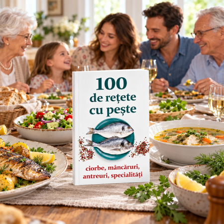 Copertă carte 100 de rețete cu pește - ciorbe, mâncăruri, antreuri, specialități [11]