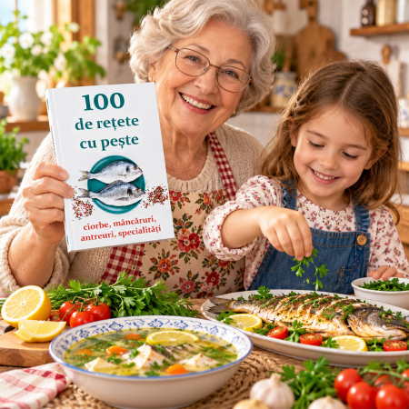 Copertă carte 100 de rețete cu pește - ciorbe, mâncăruri, antreuri, specialități [9]