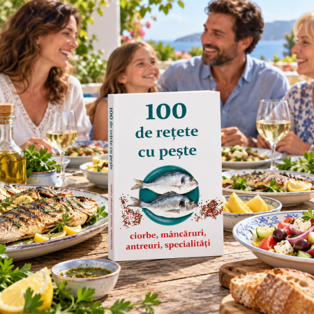 Copertă carte 100 de rețete cu pește - ciorbe, mâncăruri, antreuri, specialități [19]