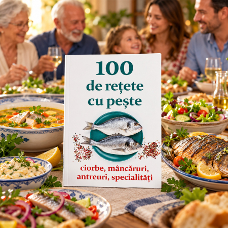 Copertă carte 100 de rețete cu pește - ciorbe, mâncăruri, antreuri, specialități [8]