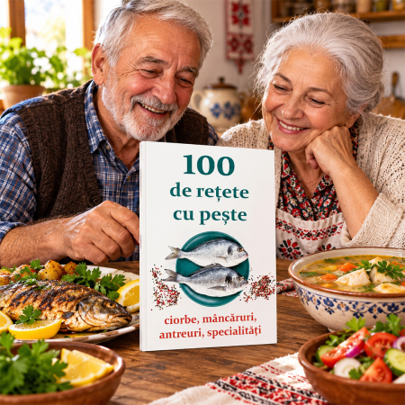 Copertă carte 100 de rețete cu pește - ciorbe, mâncăruri, antreuri, specialități [3]