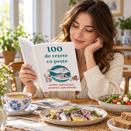 Copertă carte 100 de rețete cu pește - ciorbe, mâncăruri, antreuri, specialități [7]