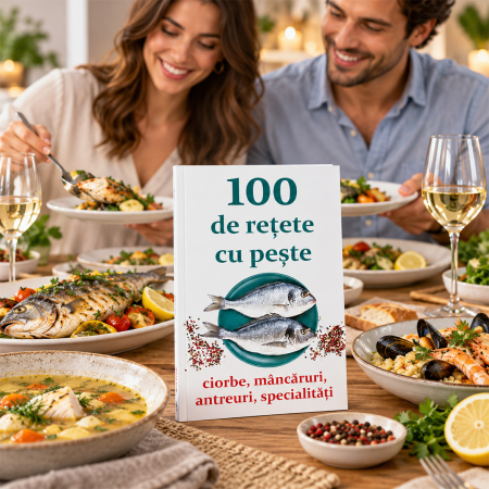 Copertă carte 100 de rețete cu pește - ciorbe, mâncăruri, antreuri, specialități [17]
