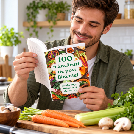 Copertă carte 100 mâncăruri de post fără ulei [1]