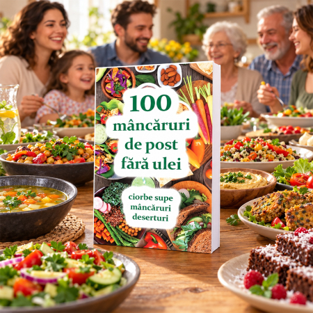 Copertă carte 100 mâncăruri de post fără ulei [6]