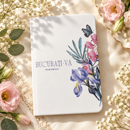 Agenda format A5 personalizata "Bucurati-va pururea!" [3]