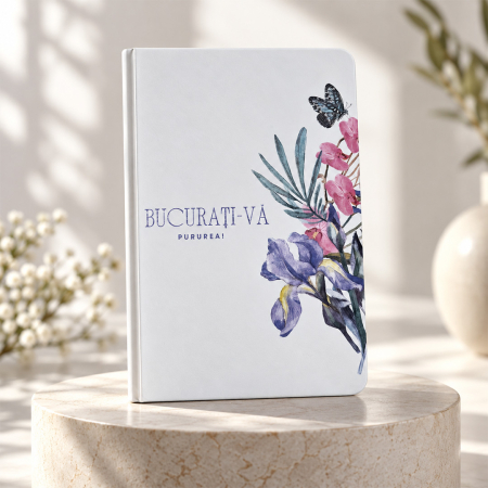 Agenda format A5 personalizata "Bucurati-va pururea!" [10]