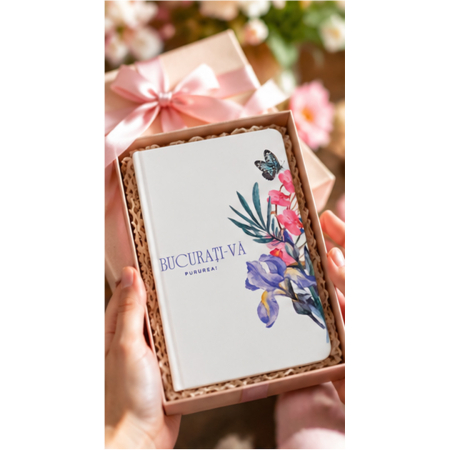 Agenda format A6 personalizata "Bucurati-va pururea!" [11]