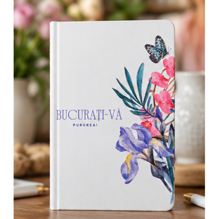 Agenda format A6 personalizata "Bucurati-va pururea!" [13]