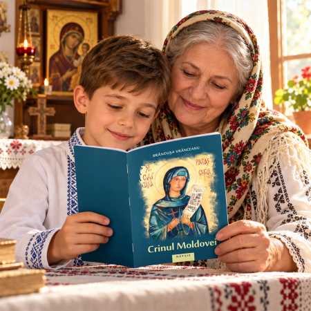 Crinul Moldovei sau Viața Sfintei Cuvioase Parascheva, pentru copii - de Brândușa Vrânceanu [8]