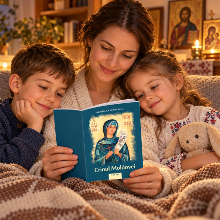 Crinul Moldovei sau Viața Sfintei Cuvioase Parascheva, pentru copii - de Brândușa Vrânceanu [2]