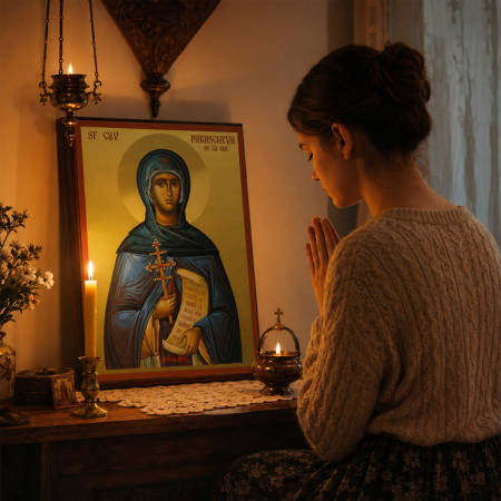 Icoană Sfânta Parascheva 14 octombrie [7]