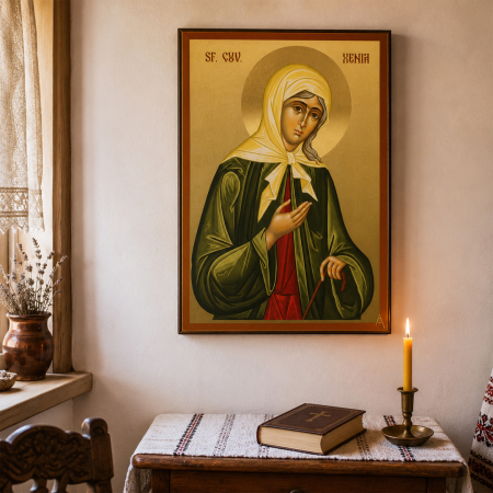 Icoană Sfânta Xenia 24 ianuarie [3]