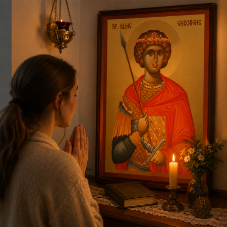 Icoană Sfântul Gheorghe 23 aprilie [6]