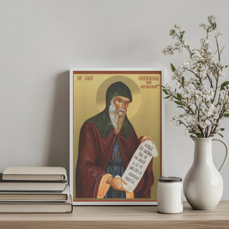 Icoană Sfântul Gherasim Kefalonitul - litografie [5]