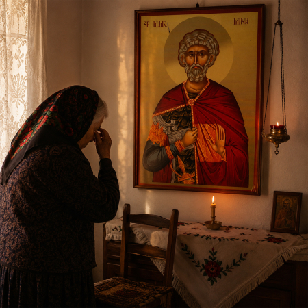 Icoană Sfântul Mina 11 noiembrie [9]