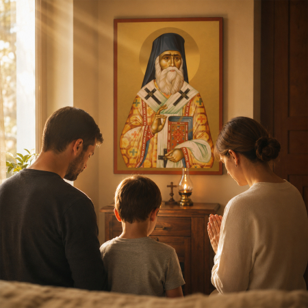 Icoană Sfântul Nectarie 9 noiembrie [9]