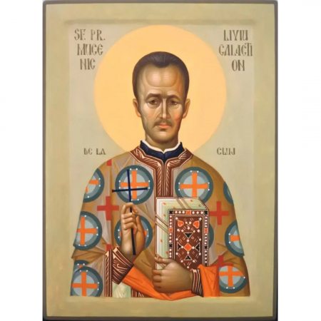 Noutăți - Icoană Sfântul Preot Mucenic Liviu Galaction de la Cluj (8 martie)