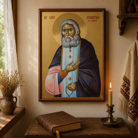 Icoană Sfântul Serafim de Sarov 2 ianuarie [7]
