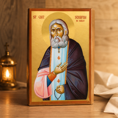 Icoană Sfântul Serafim de Sarov 2 ianuarie [1]