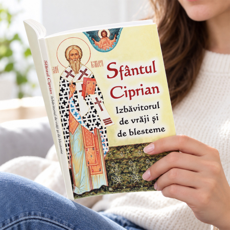 Copertă carte Sfântul Ciprian izbăvitorul de vrăji și de blesteme [9]