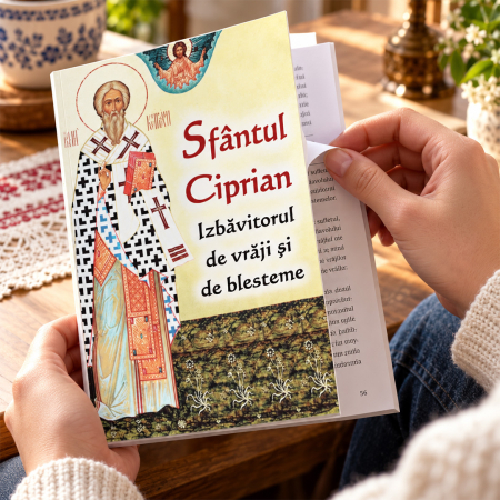 Copertă carte Sfântul Ciprian izbăvitorul de vrăji și de blesteme [6]