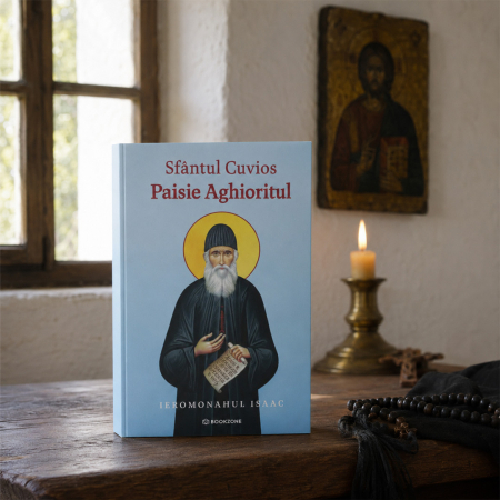 Copertă carte Sfântul Cuvios Paisie Aghioritul – Ieromonahul Isaac – Bookzone [9]