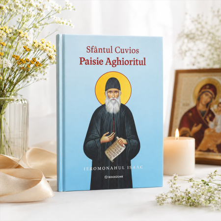 Copertă carte Sfântul Cuvios Paisie Aghioritul – Ieromonahul Isaac – Bookzone [3]