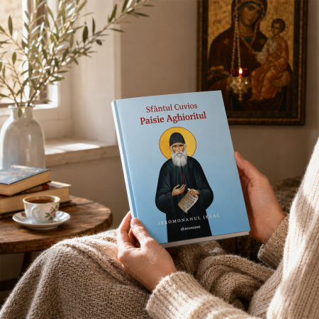 Copertă carte Sfântul Cuvios Paisie Aghioritul – Ieromonahul Isaac – Bookzone [4]
