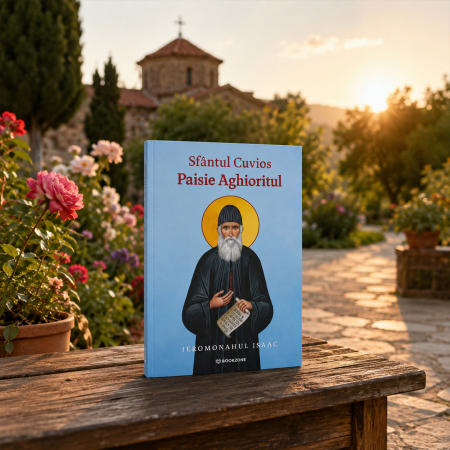 Copertă carte Sfântul Cuvios Paisie Aghioritul – Ieromonahul Isaac – Bookzone [6]