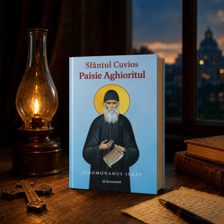 Copertă carte Sfântul Cuvios Paisie Aghioritul – Ieromonahul Isaac – Bookzone [10]