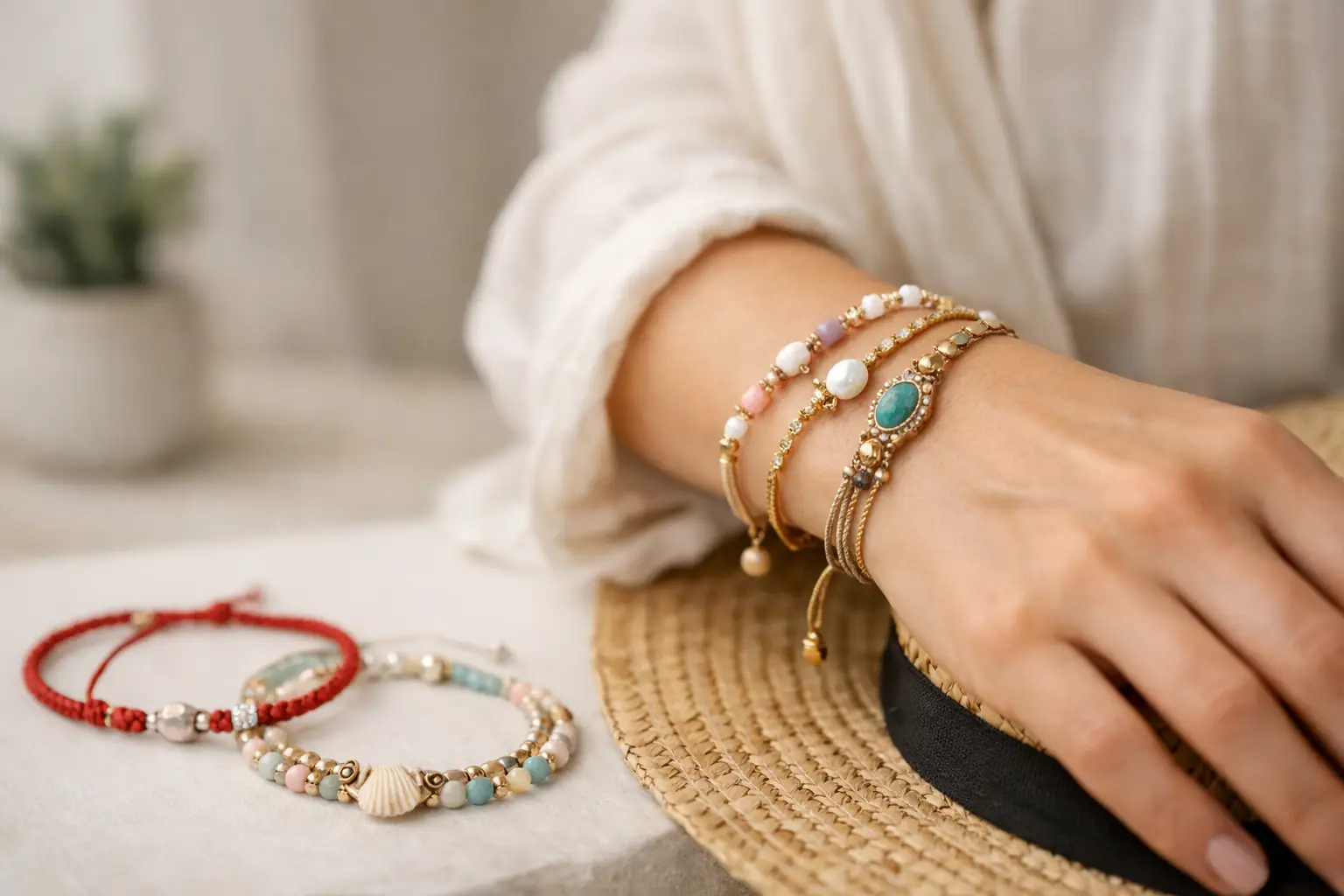 Brățări handmade damă care se poartă ușor