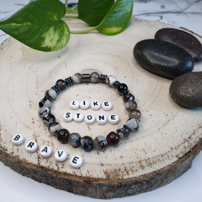 Bratara handmade, Bratara dama, Bratara pietre naturale [6]