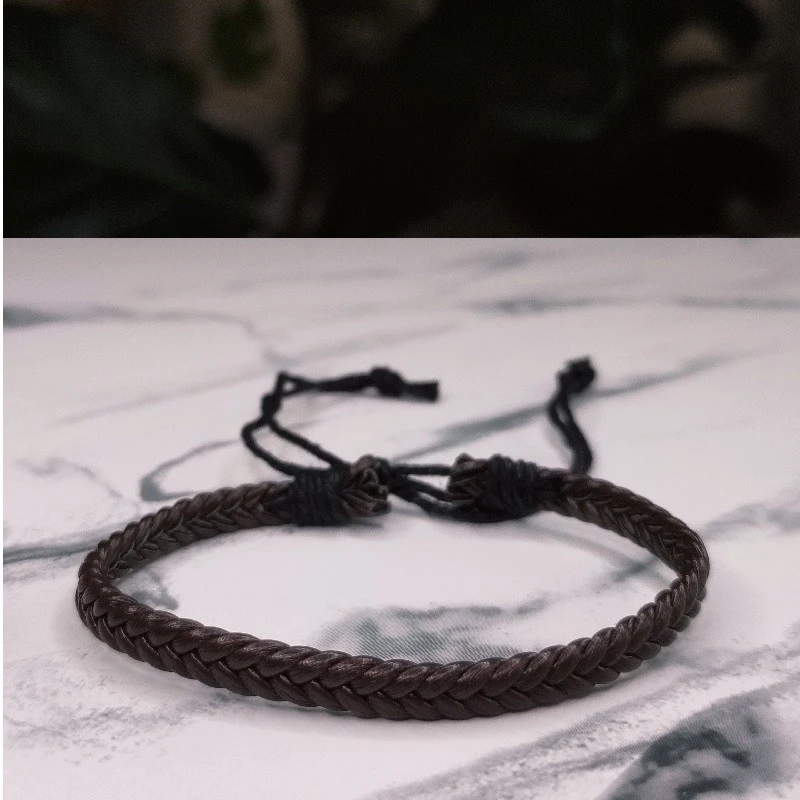 Bratara dama din piele ecologica, handmade, bratari ieftine de dama [2]