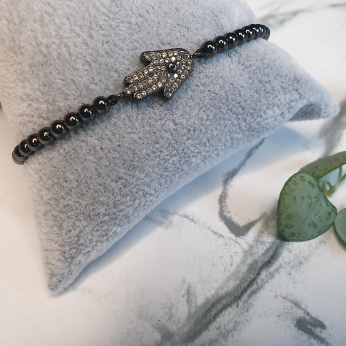 Bratara fatima, bratara charm fatima, bratara handmade hamsa, [4]