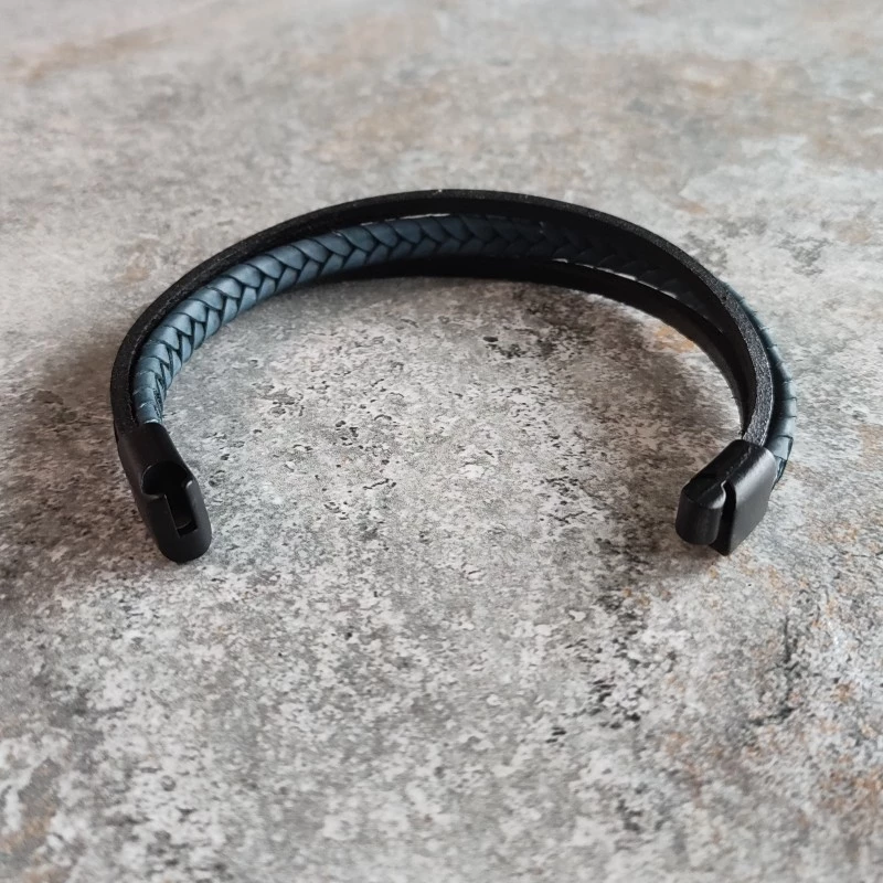 Bratara din piele ecologica, handmade, bratari piele [3]