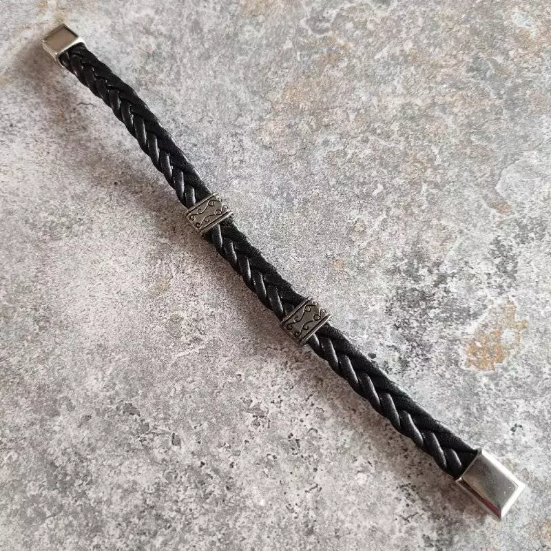 Bratara din piele ecologica, handmade, bratari ieftine dama [4]