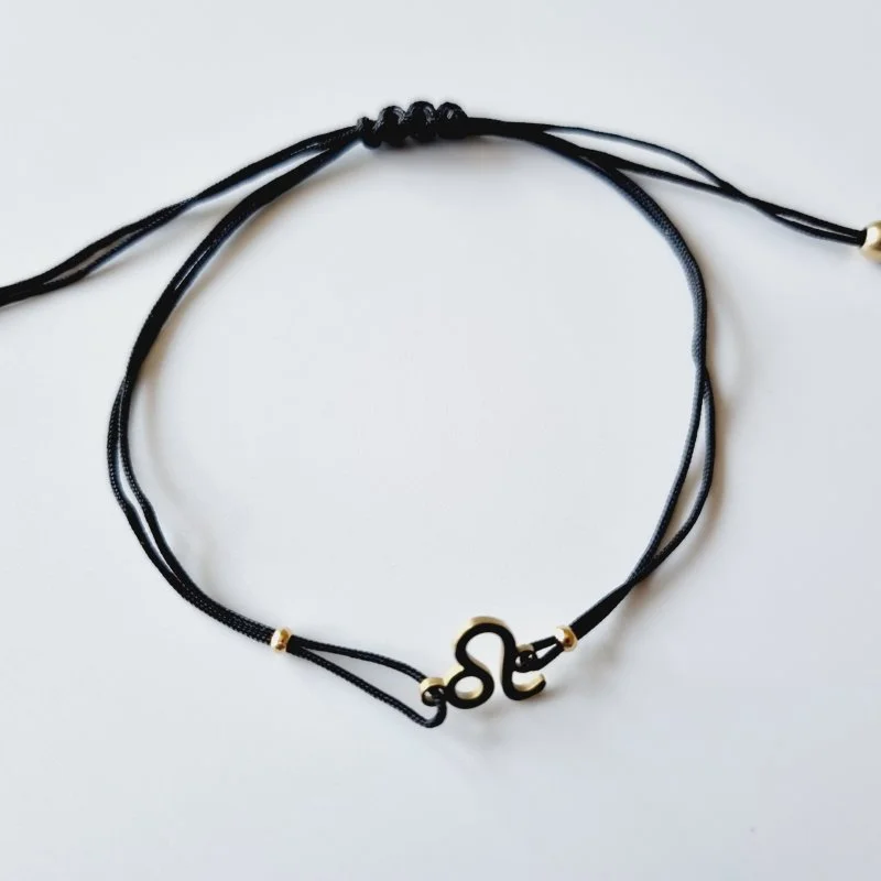 Bratari cu zodii din snur si charm [2]