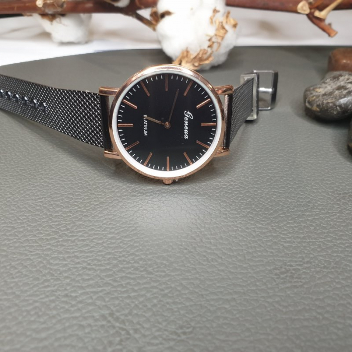 ceas dama elegant, curea silicon [3]
