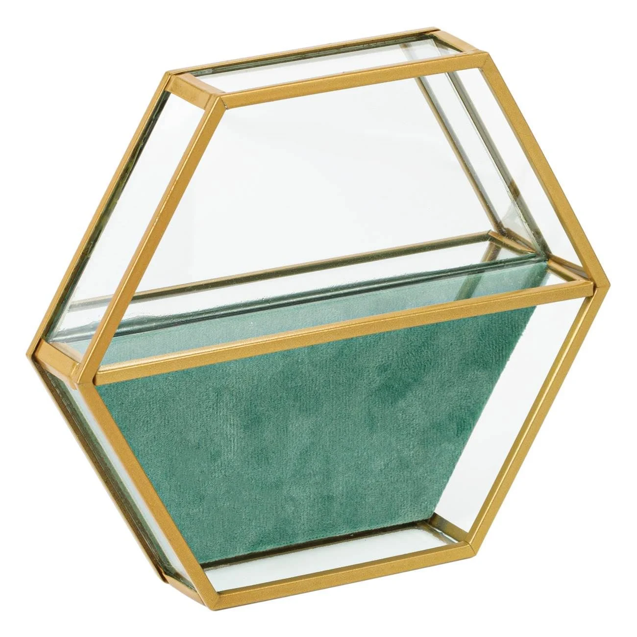 Cutie organizator pentru bijuterii in forma de hexagon [3]
