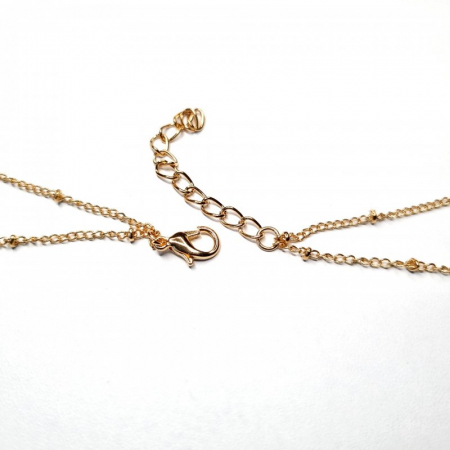 Brățară aurie cu stea de mare – Brățară metalică elegantă [4]