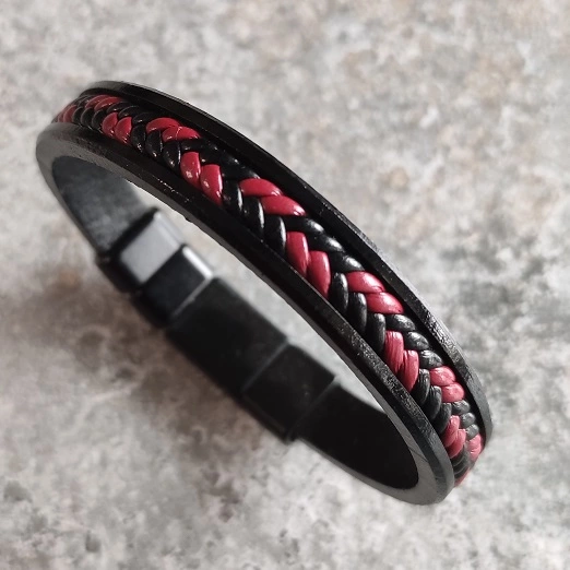 Bratara dama din piele ecologica, handmade, bratari ieftine de dama [1]