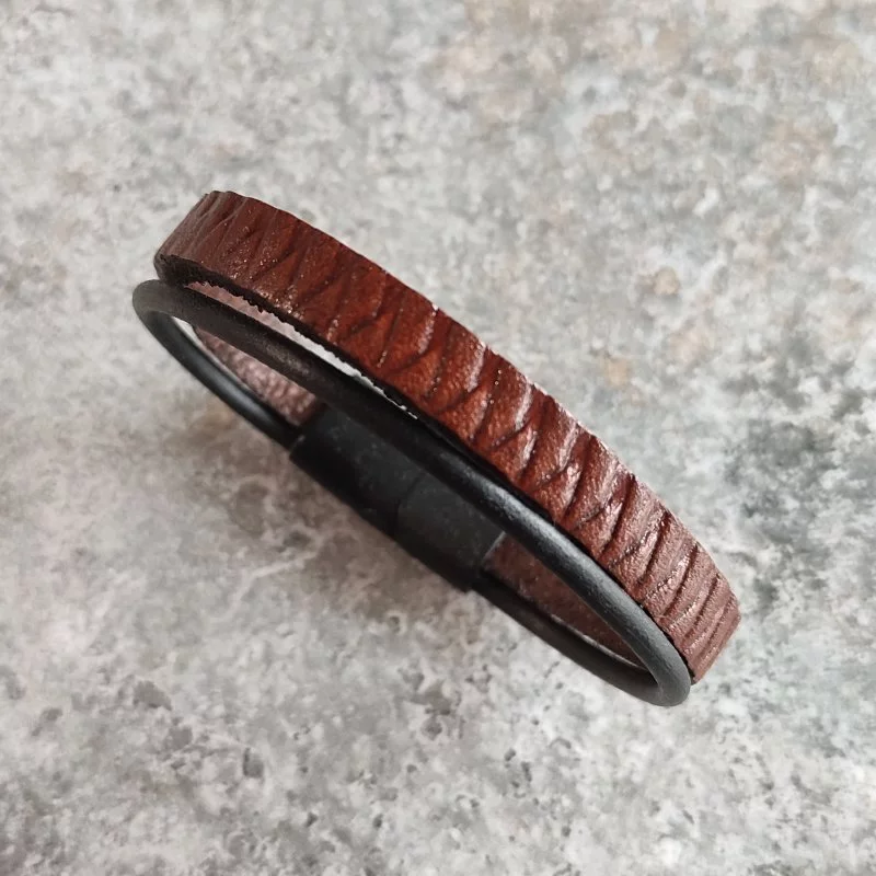 Bratara din piele ecologica, handmade, bratari ieftine dama [1]