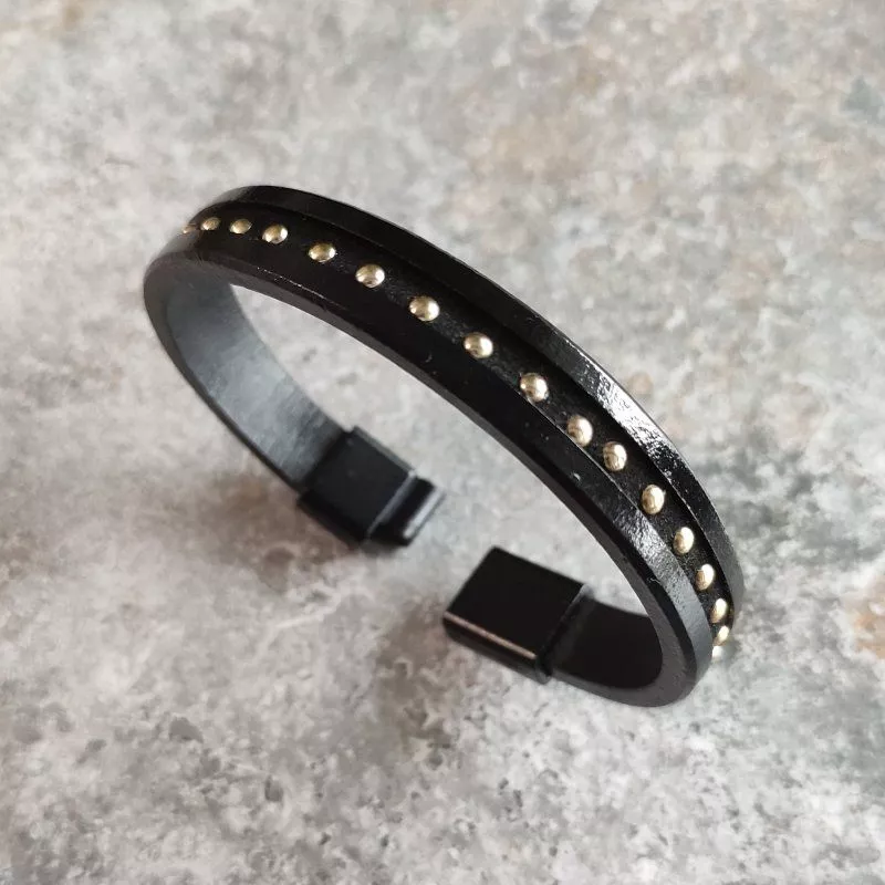 Bratara din piele ecologica, handmade, bratari piele [2]
