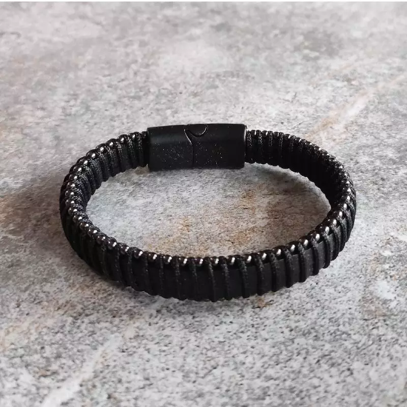 Bratara din piele ecologica, handmade, bratari piele [0]