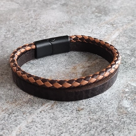 Bratara piele ecologica, handmade, bratari piele, bratari dama [1]